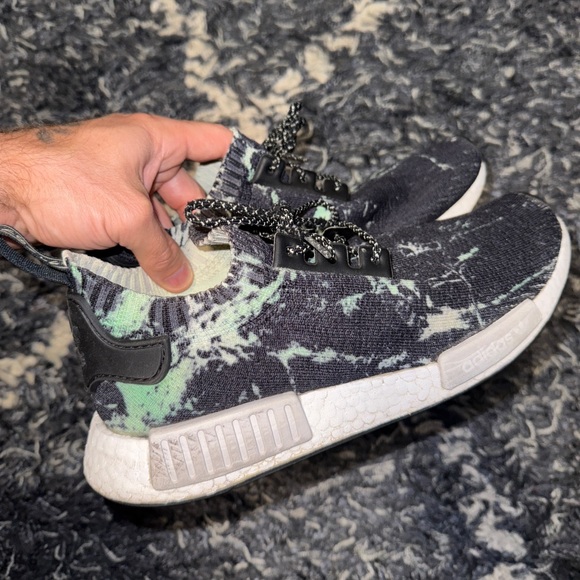 Adidas NMD R1 Marble Aero Green - Picture 1 of 7